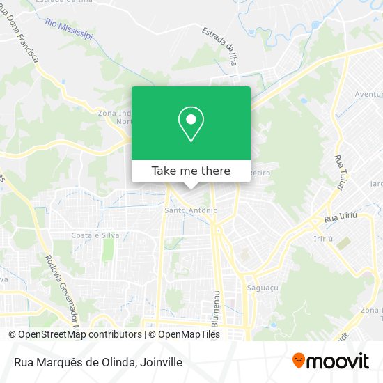 Rua Marquês de Olinda map