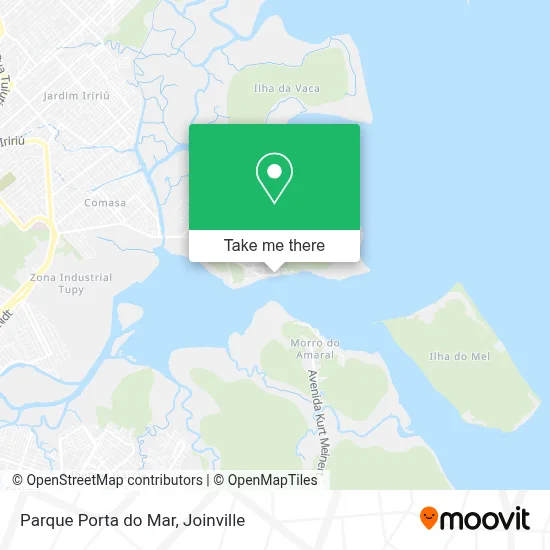 Parque Porta do Mar map