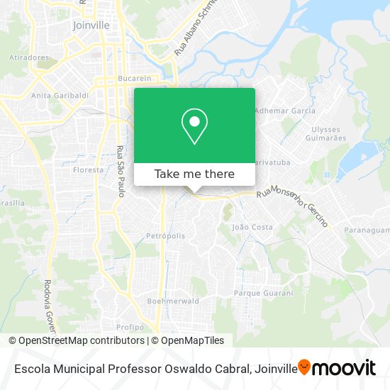 Escola Municipal Professor Oswaldo Cabral map