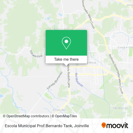Escola Municipal Prof.Bernardo Tank map