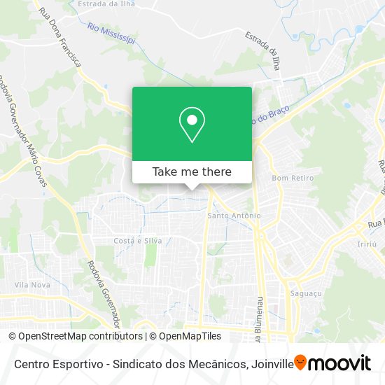 Centro Esportivo - Sindicato dos Mecânicos map