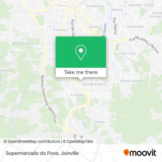 Supermercado do Povo map