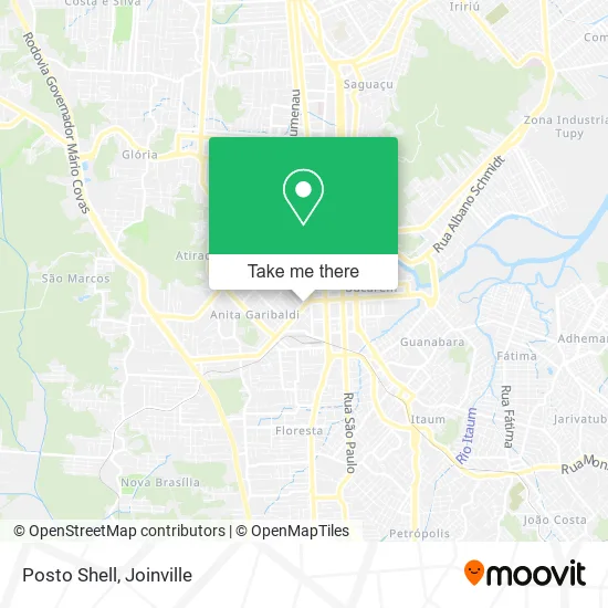 Posto Shell map