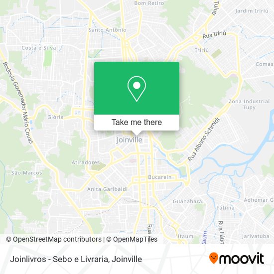 Joinlivros - Sebo e Livraria map
