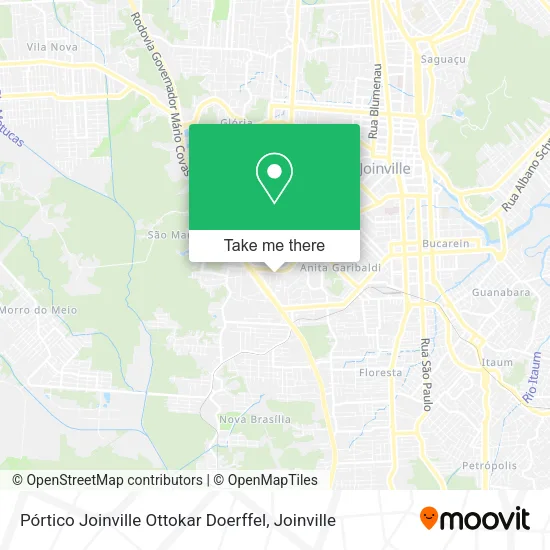 Pórtico Joinville Ottokar Doerffel map