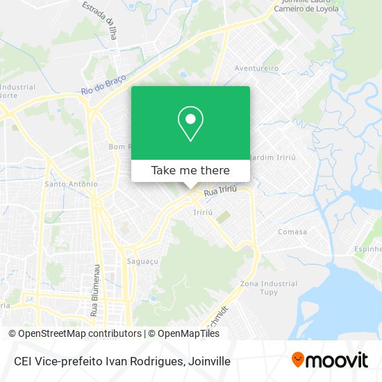 CEI Vice-prefeito Ivan Rodrigues map