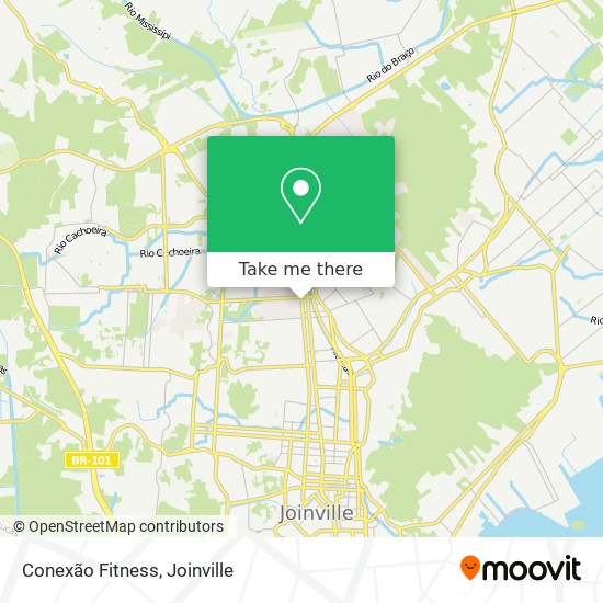 Conexão Fitness map