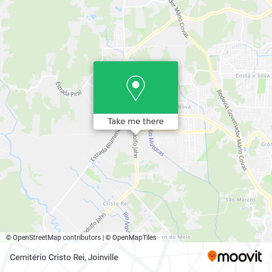 Cemitério Cristo Rei map