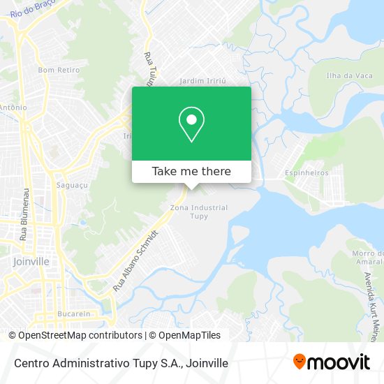 Centro Administrativo Tupy S.A. map