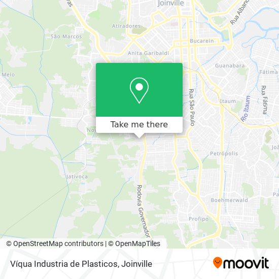 Víqua Industria de Plasticos map