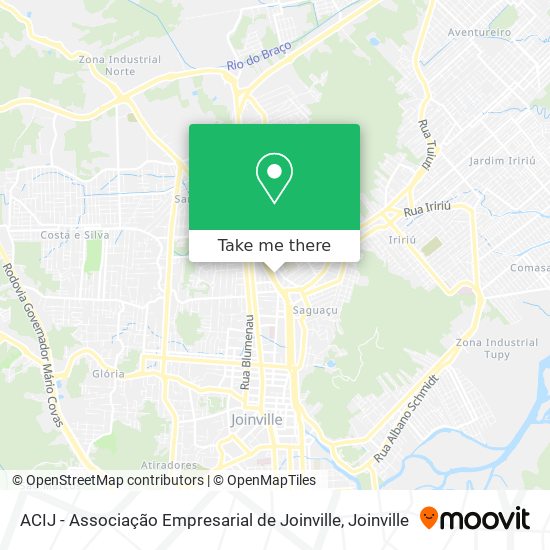 ACIJ - Associação Empresarial de Joinville map