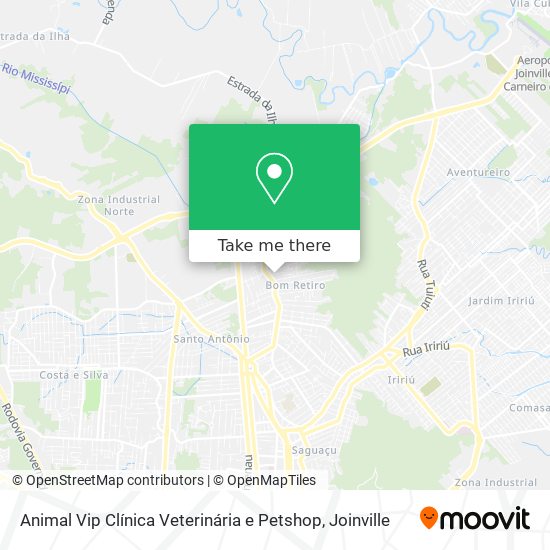 Animal Vip Clínica Veterinária e Petshop map
