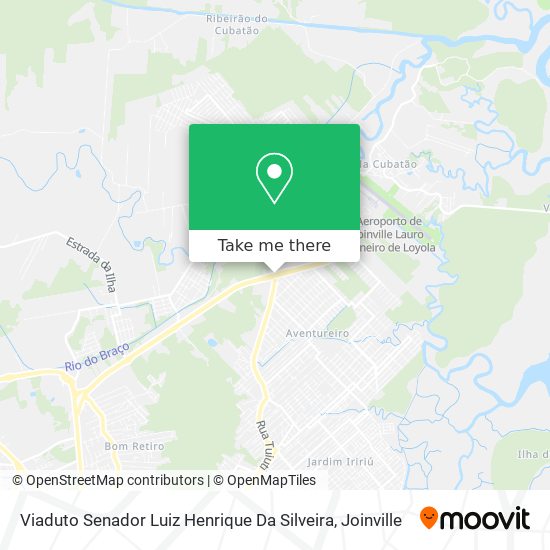 Viaduto Senador Luiz Henrique Da Silveira map