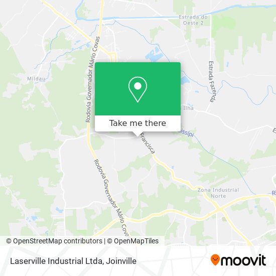 Laserville Industrial Ltda map