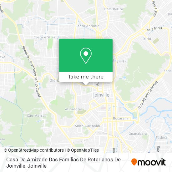 Casa Da Amizade Das Famílias De Rotarianos De Joinville map