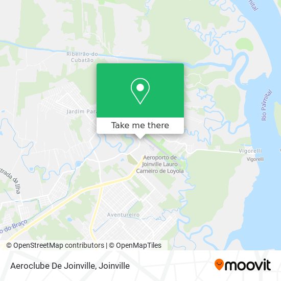 Aeroclube De Joinville map