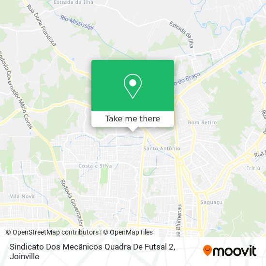 Sindicato Dos Mecânicos Quadra De Futsal 2 map