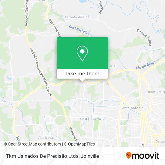 Tkm Usinados De Precisão Ltda map
