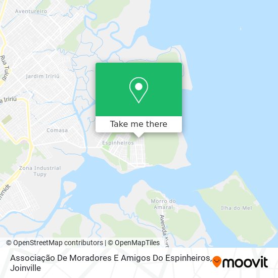 Associação De Moradores E Amigos Do Espinheiros map