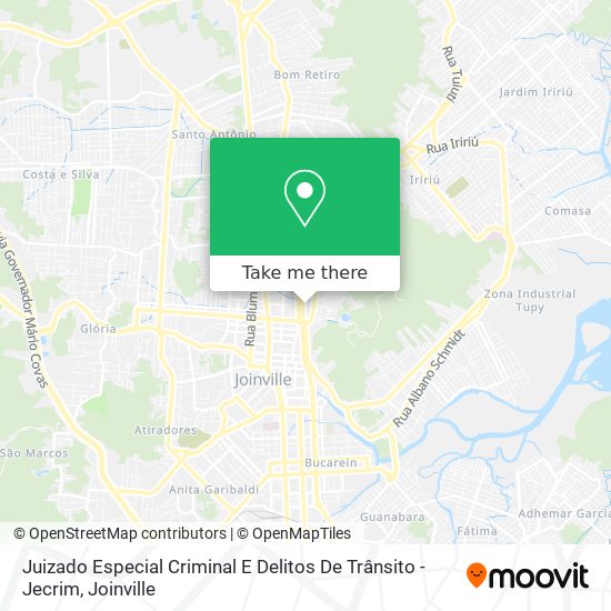Juizado Especial Criminal E Delitos De Trânsito - Jecrim map