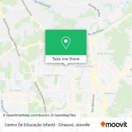 Centro De Educação Infantil - Girassol map