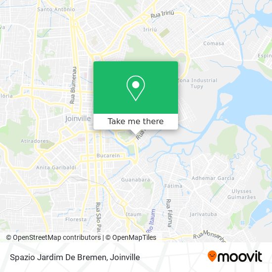 Spazio Jardim De Bremen map