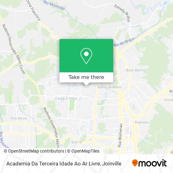 Academia Da Terceira Idade Ao Ar Livre map