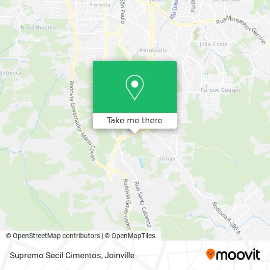 Supremo Secil Cimentos map