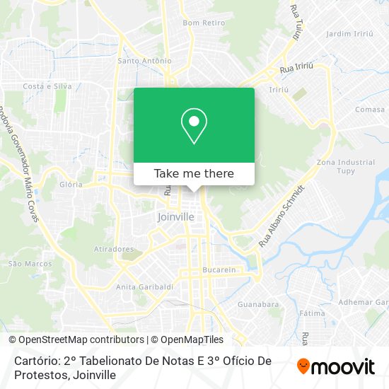 Cartório: 2º Tabelionato De Notas E 3º Ofício De Protestos map