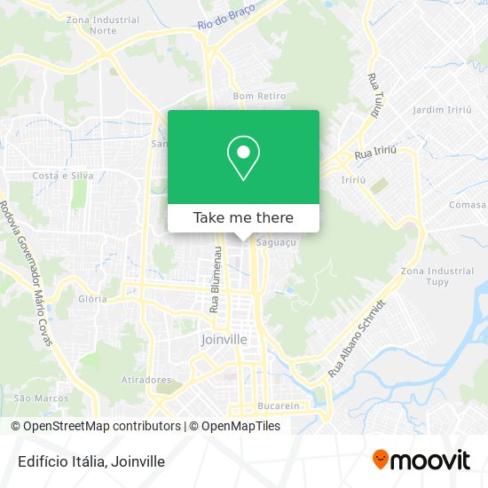 Edifício Itália map
