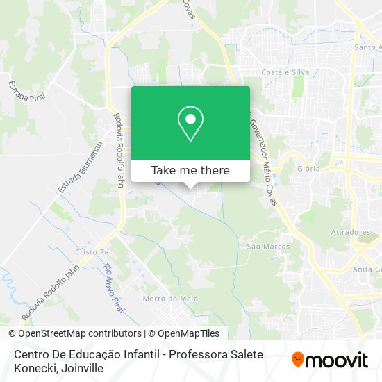 Centro De Educação Infantil - Professora Salete Konecki map