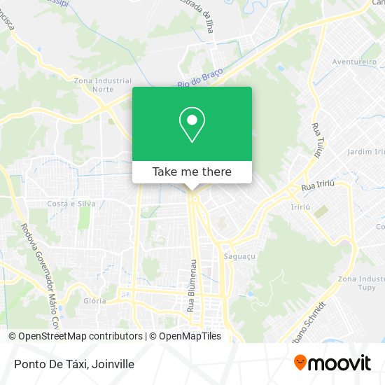 Ponto De Táxi map