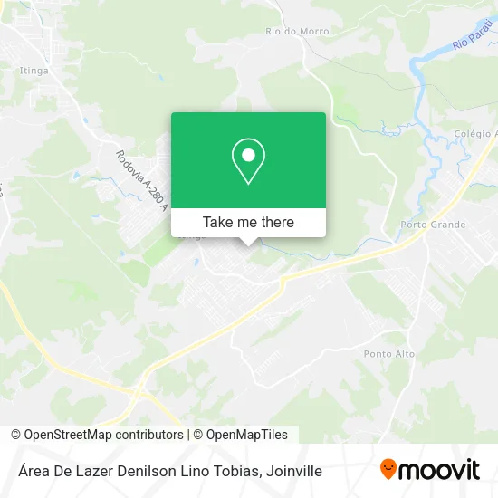 Área De Lazer Denilson Lino Tobias map