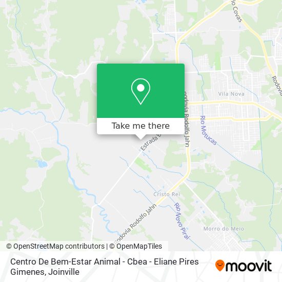 Centro De Bem-Estar Animal - Cbea - Eliane Pires Gimenes map