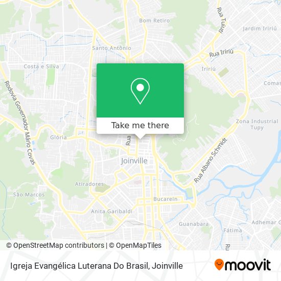 Igreja Evangélica Luterana Do Brasil map