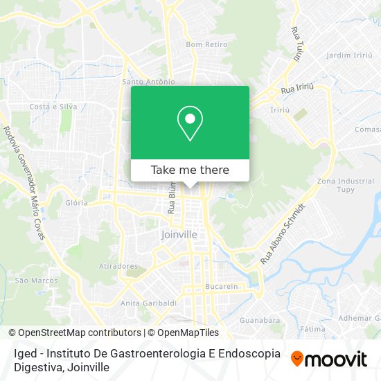Iged - Instituto De Gastroenterologia E Endoscopia Digestiva map
