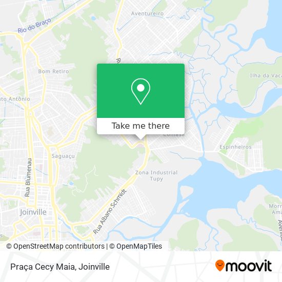 Praça Cecy Maia map