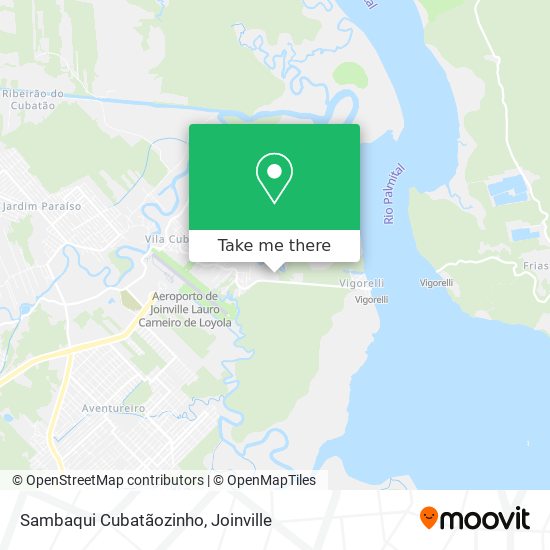 Sambaqui Cubatãozinho map