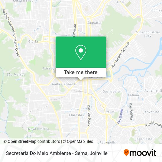 Secretaria Do Meio Ambiente - Sema map