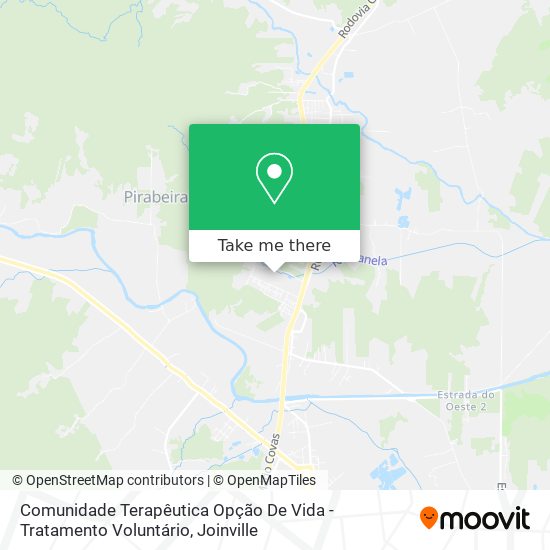 Comunidade Terapêutica Opção De Vida  - Tratamento Voluntário map