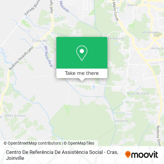 Centro De Referência De Assistência Social - Cras map