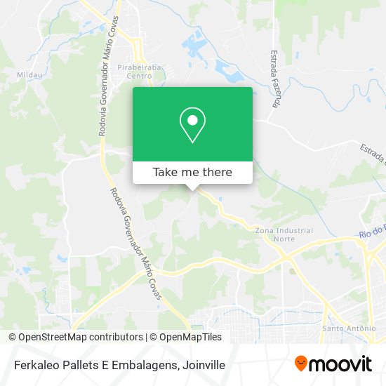 Ferkaleo Pallets E Embalagens map