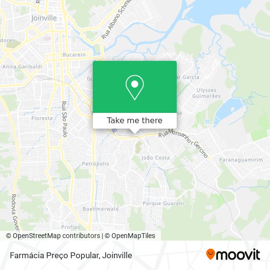 Farmácia Preço Popular map