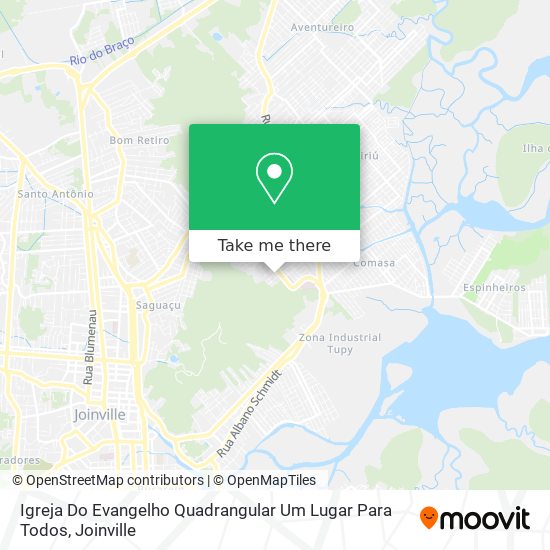 Igreja Do Evangelho Quadrangular Um Lugar Para Todos map