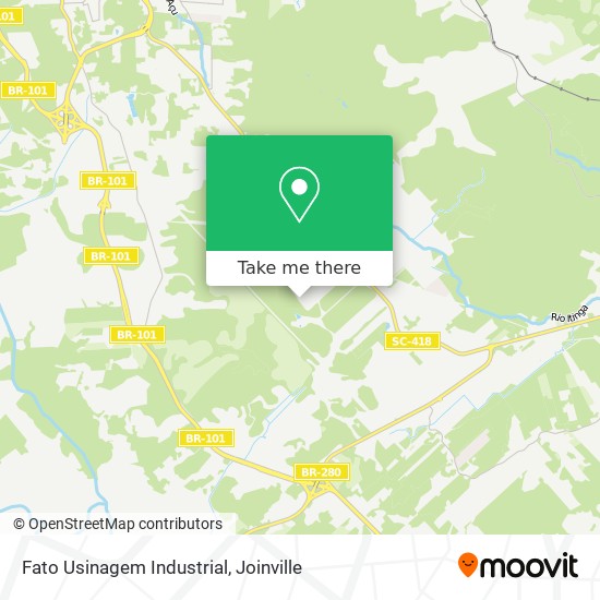Fato Usinagem Industrial map