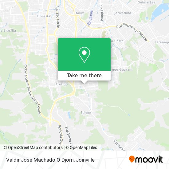 Valdir Jose Machado O Djom map