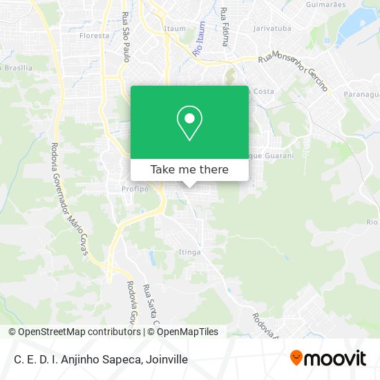C. E. D. I. Anjinho Sapeca map