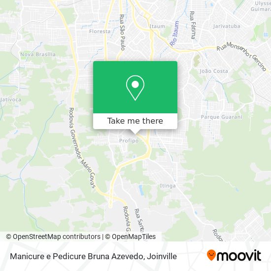 Manicure e Pedicure Bruna Azevedo map