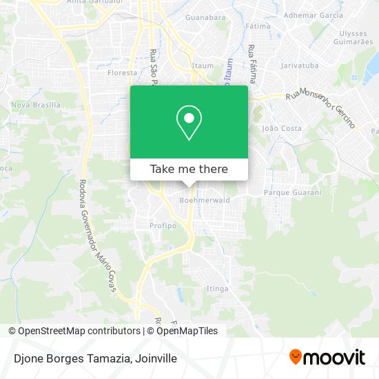 Djone Borges Tamazia map