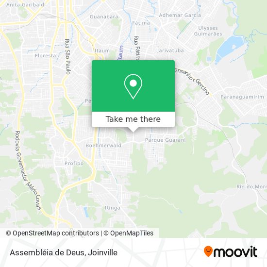 Assembléia de Deus map